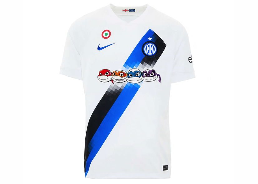 Jersey Nike Inter FC Away Stadium Jersey 2023/24 Ninja Turtles Special Edition Jersey White Hvid | 23N001M3101
