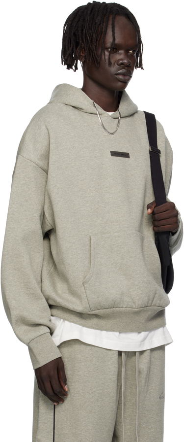 Sweatshirt Fear of God Fear of God ESSENTIALS Fleece Hoodie Classic Fit Grå | 192SP252055F, 1