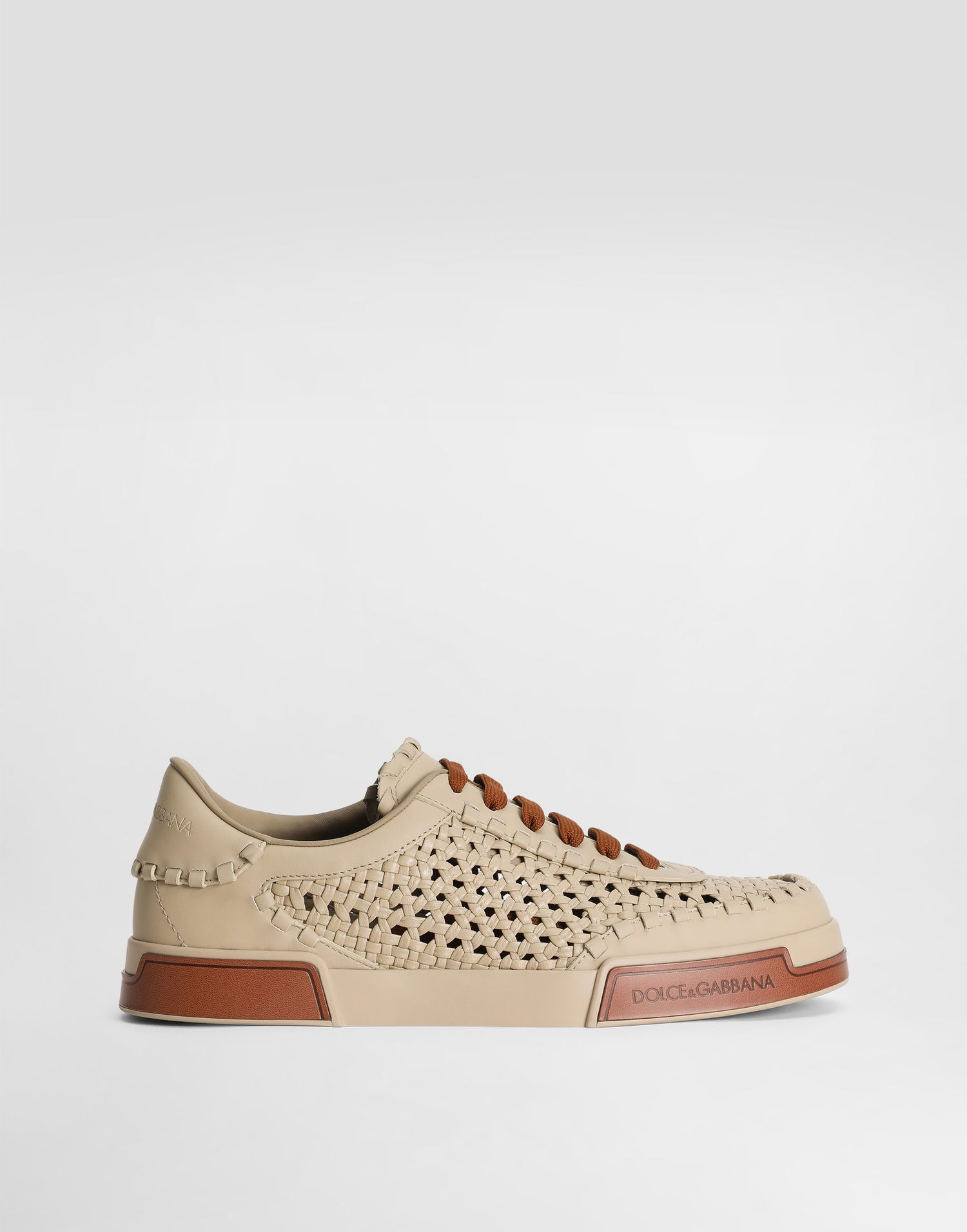 Sneakers og sko Dolce & Gabbana Dolce & Gabbana Portofino Yacht Shoes Beige | A20195A9T938V750, 0