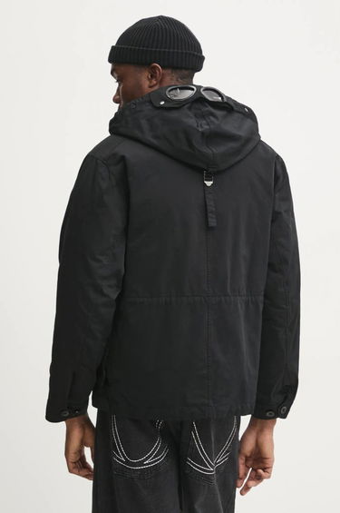 Vindjakke C.P. Company Micro Kei Hooded Jacket Sort | 17CMOW224A110089G, 2