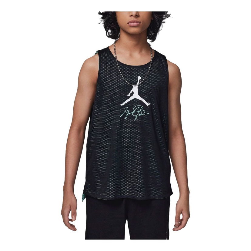 Tanktop Jordan Air Jordan MJ Flight MVP Reversible Basketball Tank Sort | HM4739-010