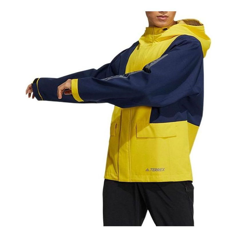 Vindjakke adidas Performance Terrex Windbreaker Jacket Gul | GN7560