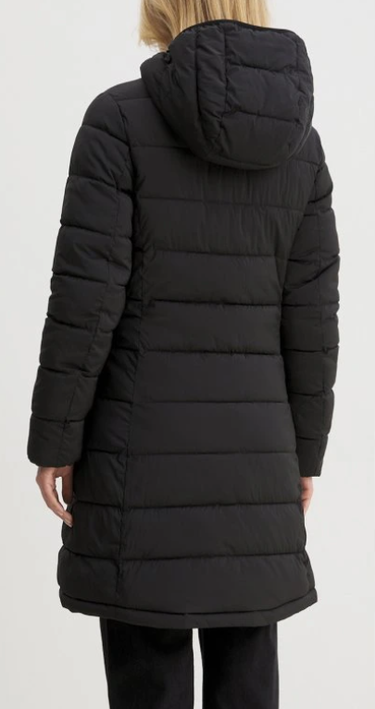 Puffer jakke GUESS Long Puffer Jacket Sort | V4YL05WF3X0-JBLK, 4