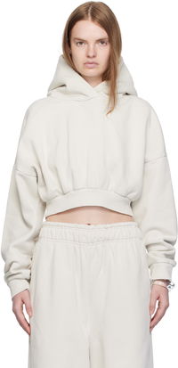 Entire Studios Cropped Heavy Hoodie