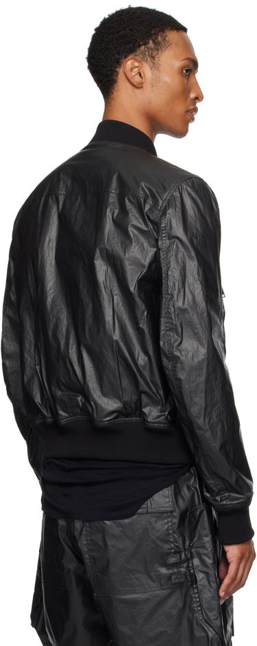 Bomberjakke Rick Owens Rick Owens Bauhaus Flight Bomber Jacket Sort | RU02E1749 PCT, 2