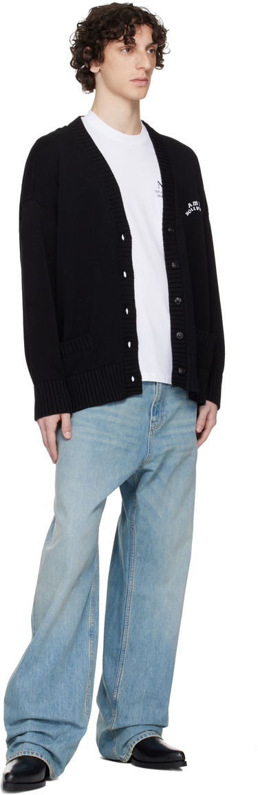 Sweater AMIRI AMIRI Hollywood Cardigan Sort | AWKNCD1027, 3