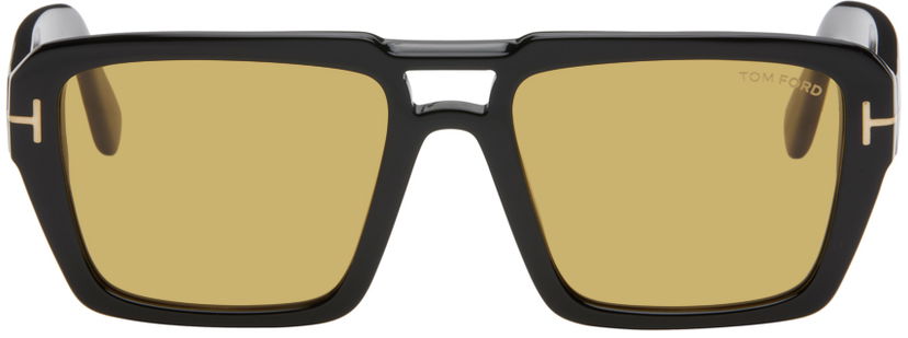 Solbriller Tom Ford Black Redford Sunglasses Gul | FT1153_5601E