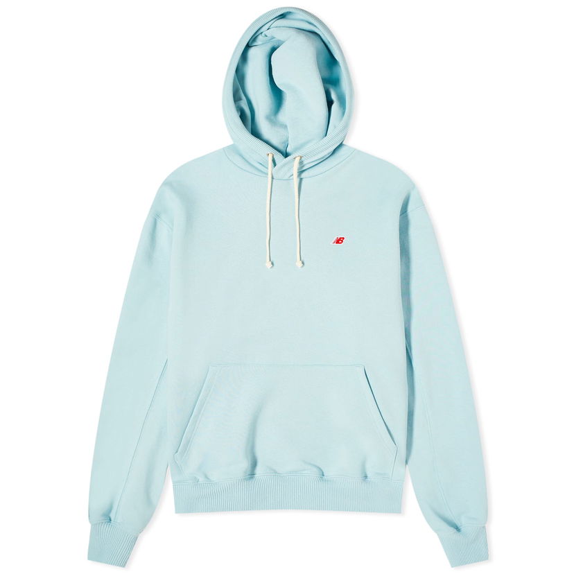 Sweatshirt New Balance MADE in USA Core Hoodie Turkis | MT41543-WTO