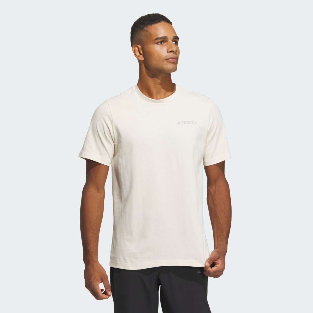 T-shirt adidas Performance Graphic Short Sleeve Polygiene 230 GSM Hvid | IS0287, 0