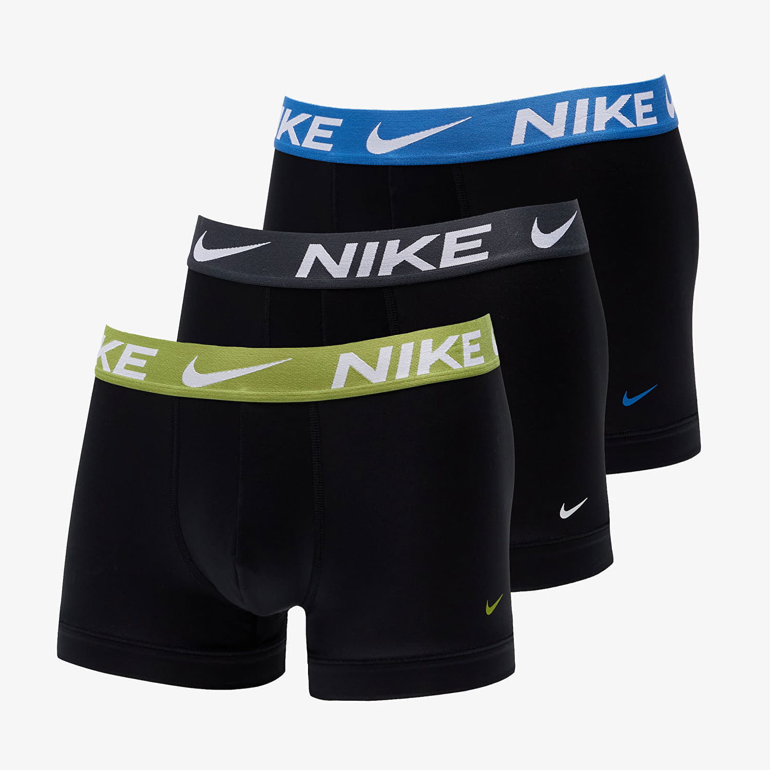 Undertøj og sokker Nike Boxers Trunk 3-Pack Multicolour Sort | 0000KE1156-L50, 0