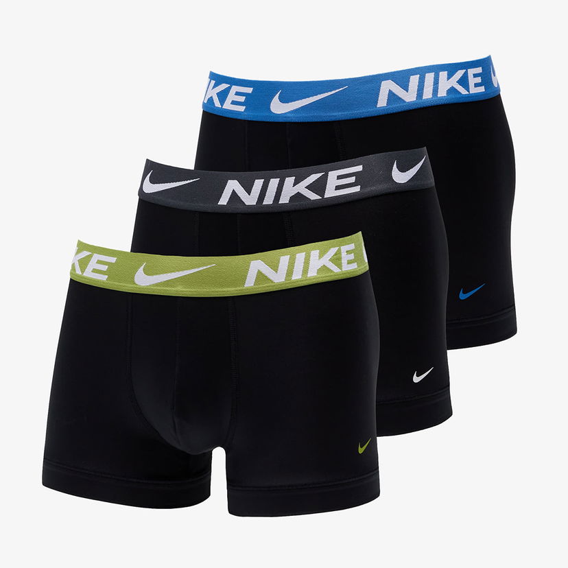 Undertøj og sokker Nike Boxers Trunk 3-Pack Multicolour Sort | 0000KE1156-L50