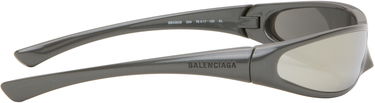 Solbriller Balenciaga Balenciaga Blade Rectangle Sunglasses Grå | BB0383S-004, 3