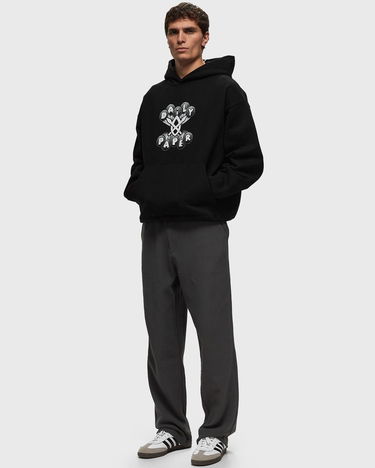 Sweatshirt DAILY PAPER Omar Pencil Print Hoody Sort | 2323062, 2