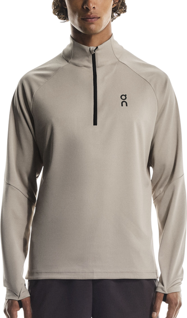 Skjorte On Running Climate Long-Sleeve Half-Zip Shirt Beige | 1me10600603, 0