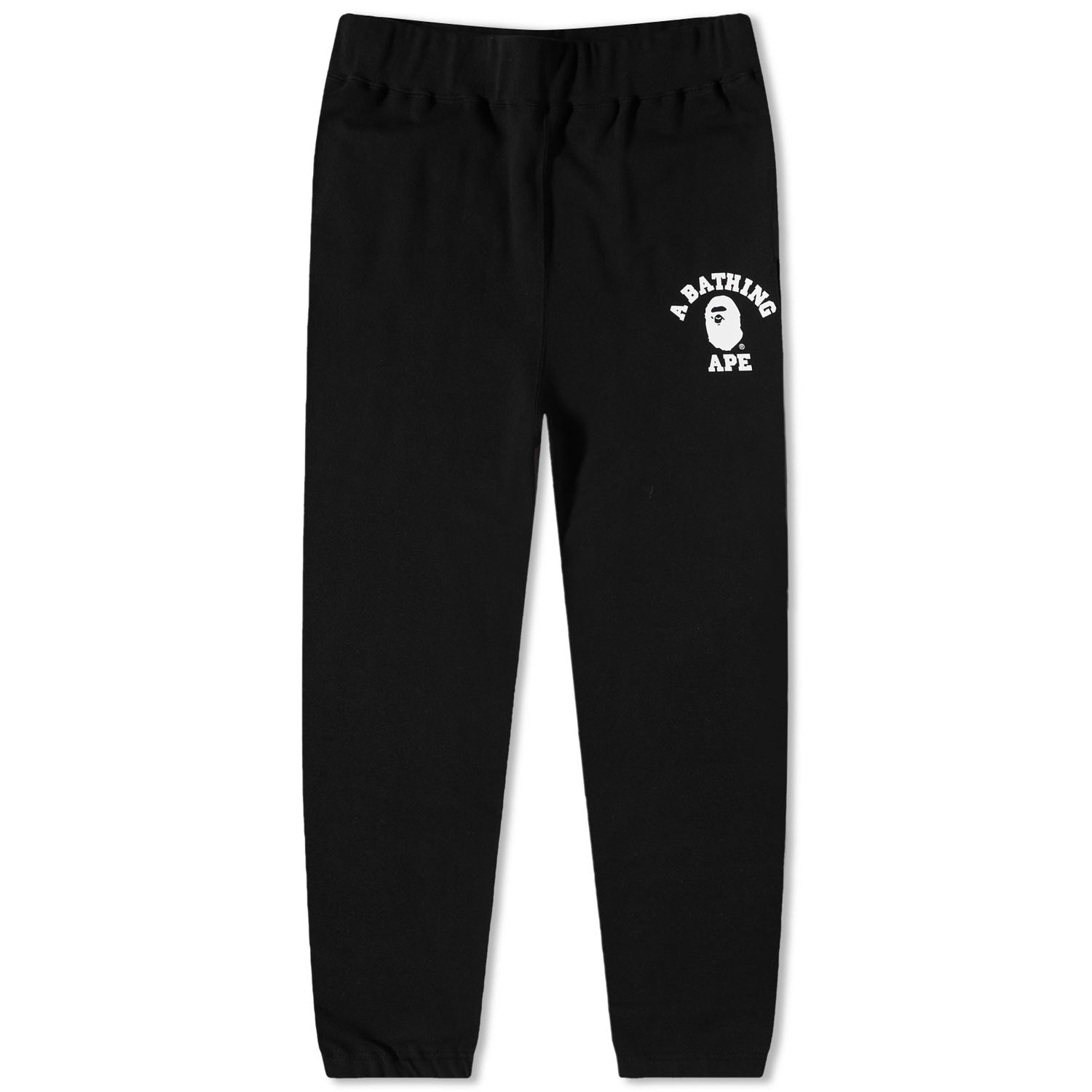 Joggingbukser BAPE College Sweat Pant Black Sort | 001PTJ301017M-BLK, 0