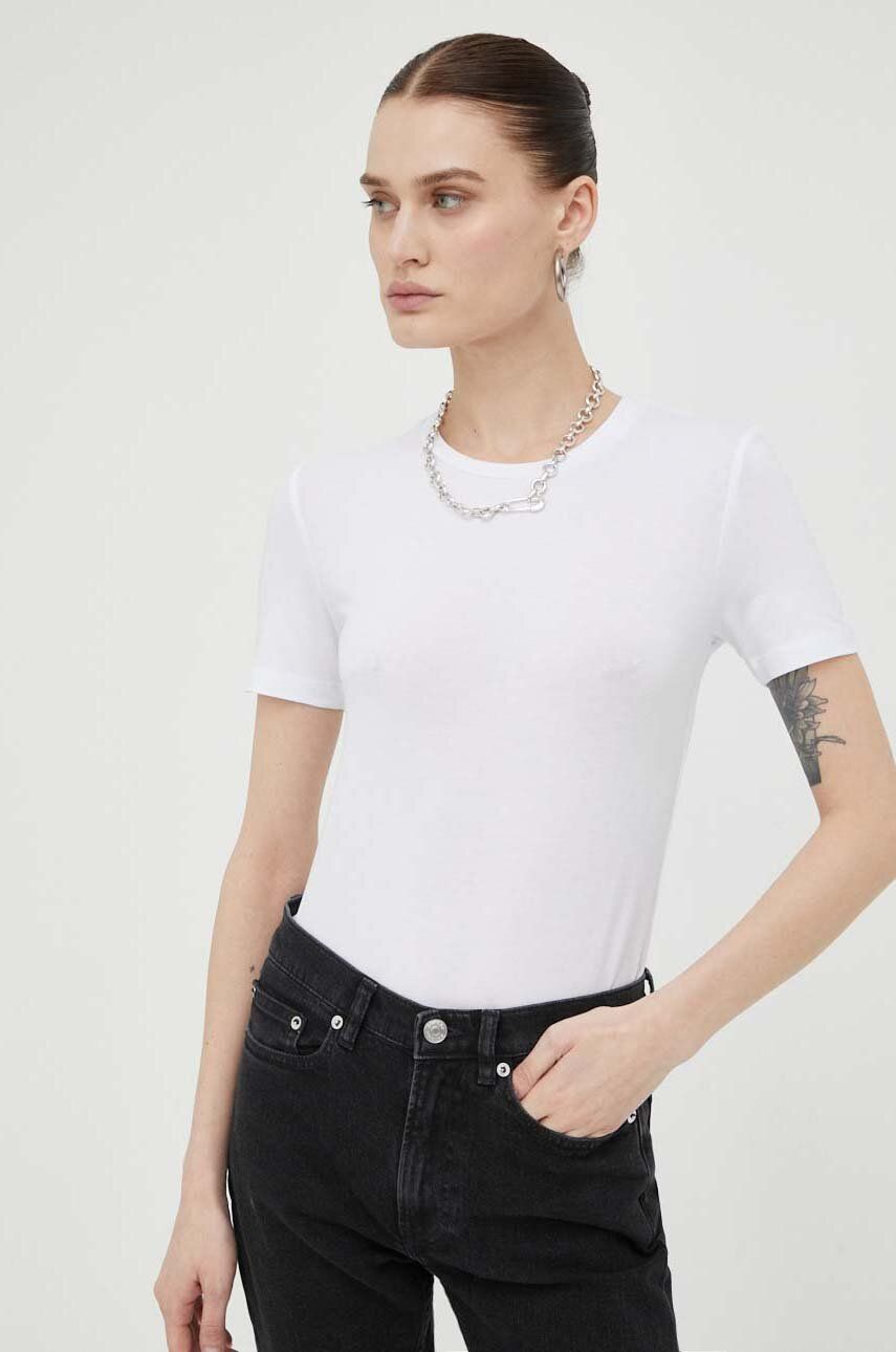 T-shirt Samsoe Samsoe T-shirt Hvid | F00012121, 0