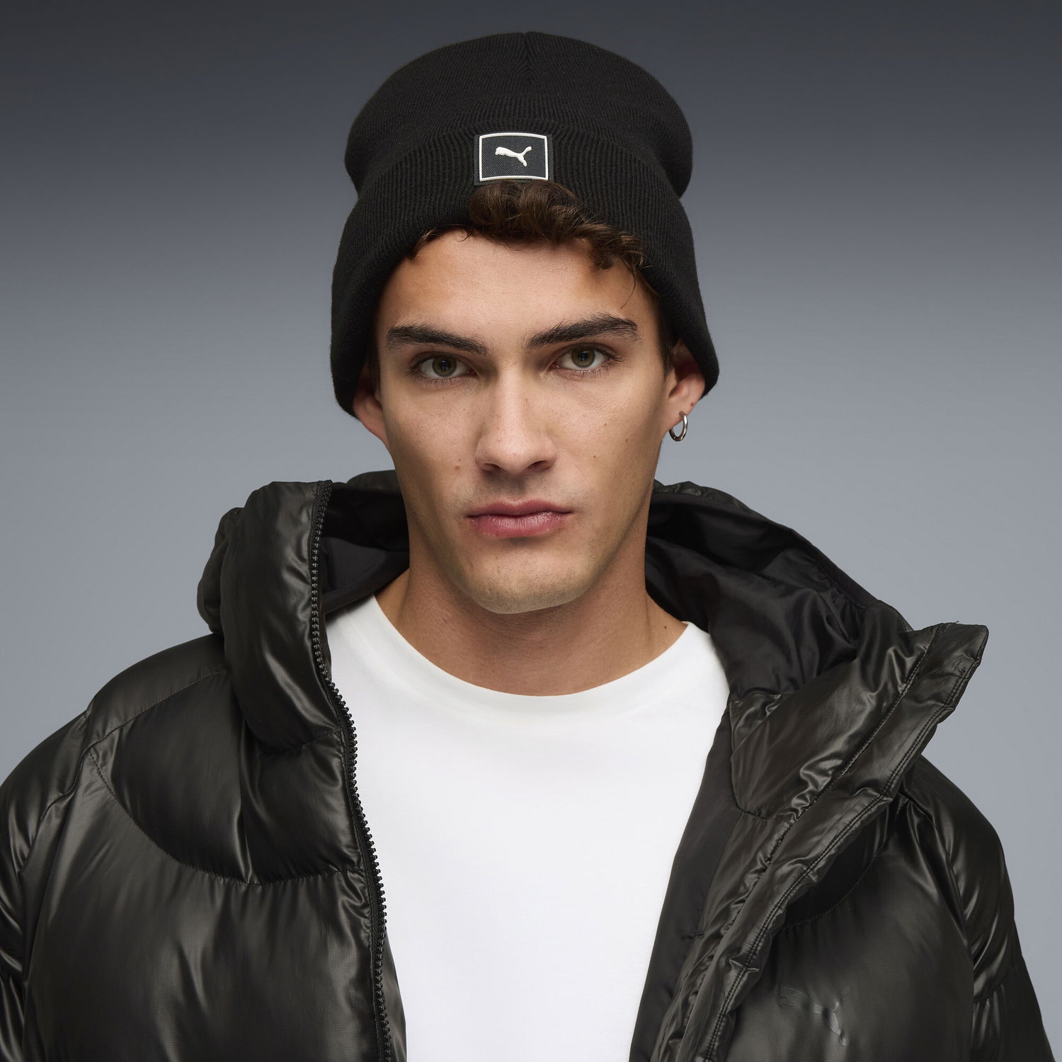 Beanie Puma Wardrobe Essentials High Crown Beanie Sort | 026409_01, 1