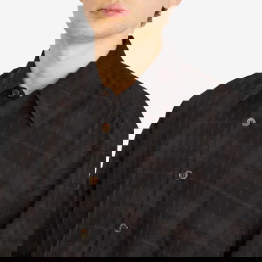 Skjorte OUR LEGACY Our Legacy Borrowed Shirt, Shadow Check Brun | M2252OB, 5