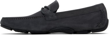 Sneakers og sko FERRAGAMO Salvatore Ferragamo Gancini Driver Loafers Grå | 778848, 2