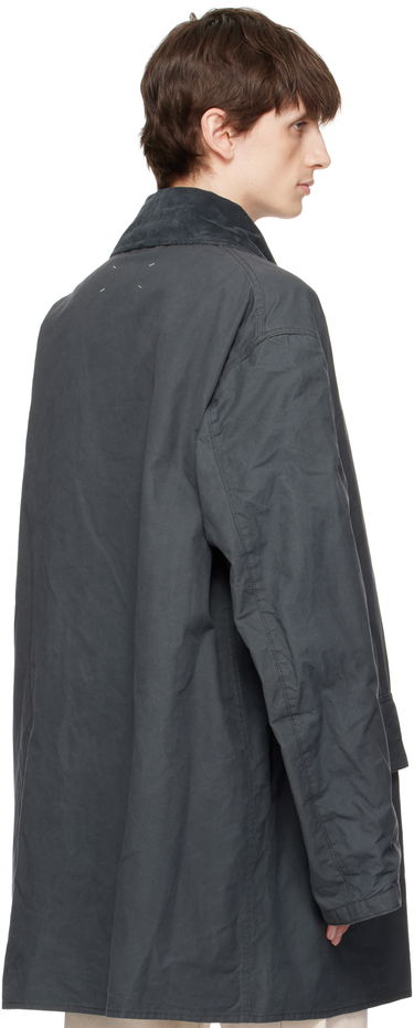Trenchcoat Maison Margiela Maison Margiela Cotton Caban Jacket Grå | S50AM0633 M35282, 2