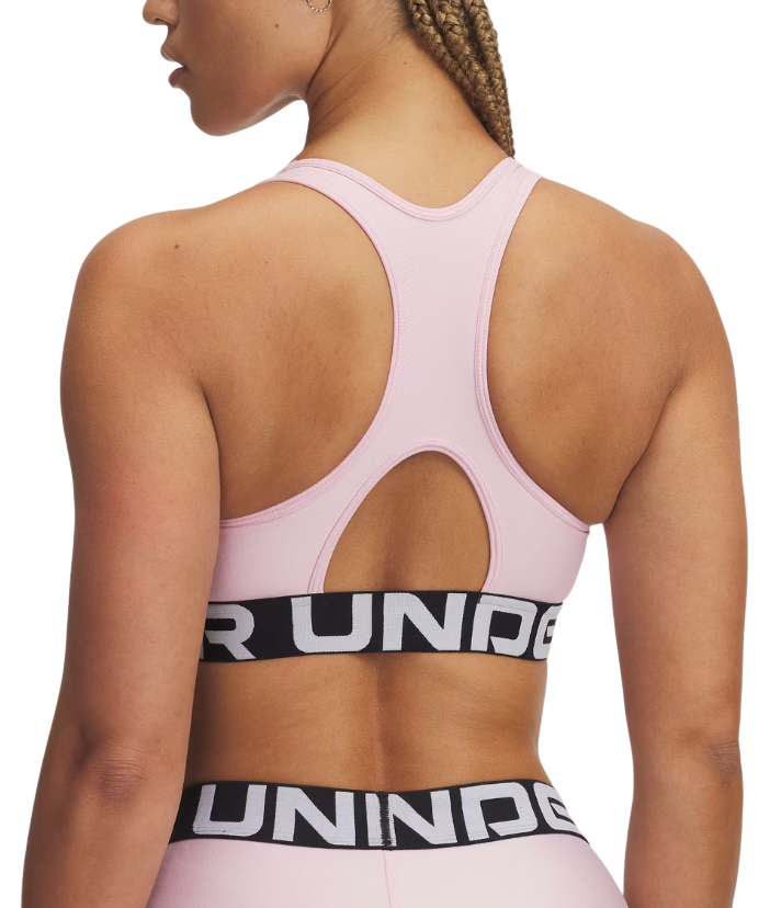 Bh Under Armour Under Armour UA HG Mid Branded Sports Bra Lyserød | 1383544-647, 1