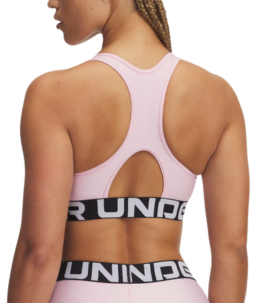 Bh Under Armour Under Armour UA HG Mid Branded Sports Bra Lyserød | 1383544-647, 1