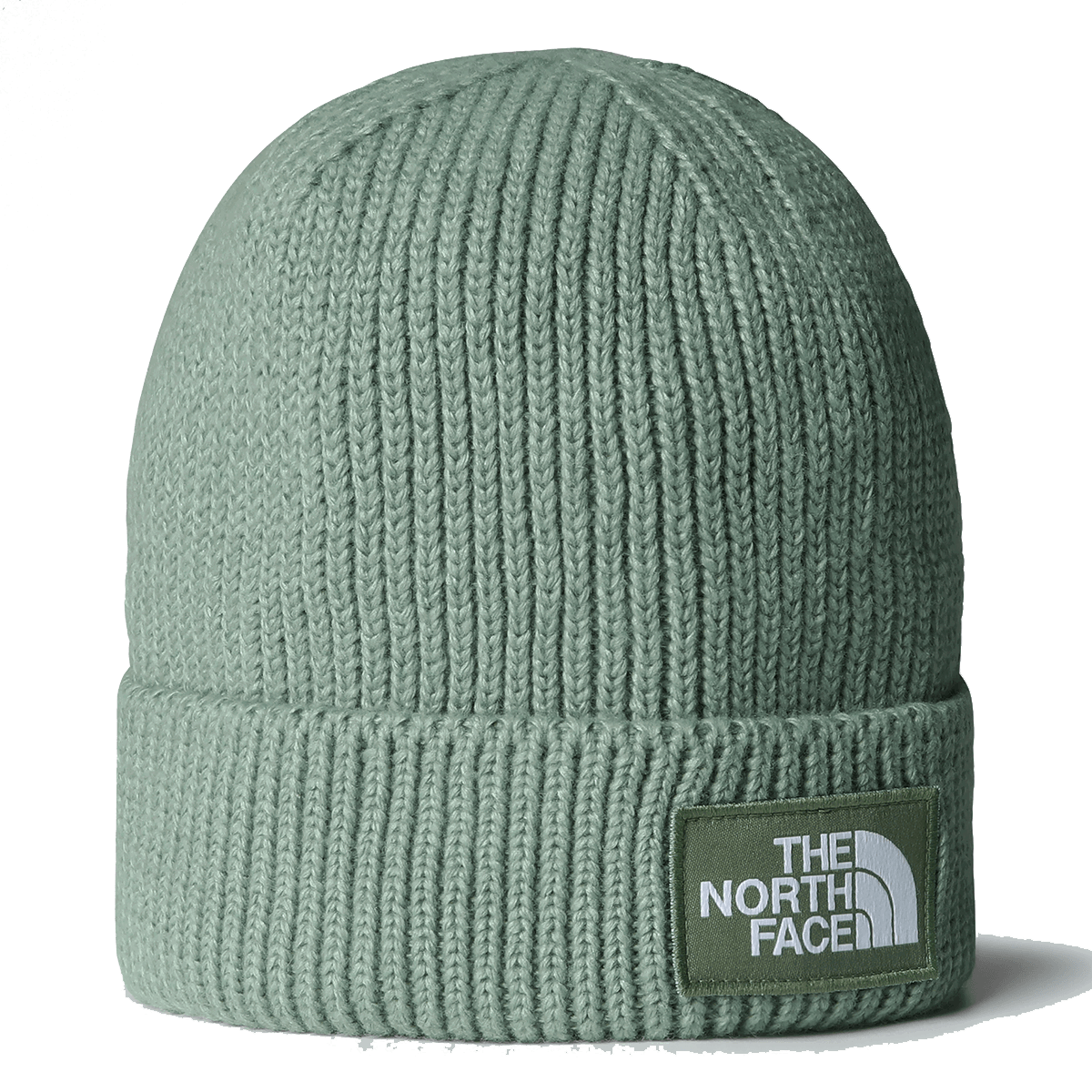 Beanie The North Face The North Face Logo Box Cuffed Beanie Grøn | NF0A8CHED5M1, 0