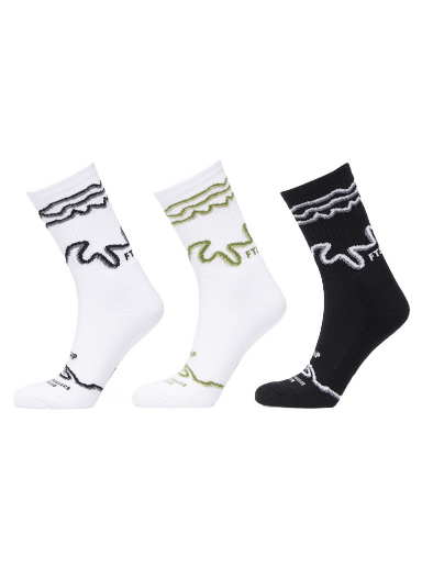 Undertøj og sokker Footshop The Stripes Socks 3-Pack Multicolor Flerfarvet | FTSHP_252