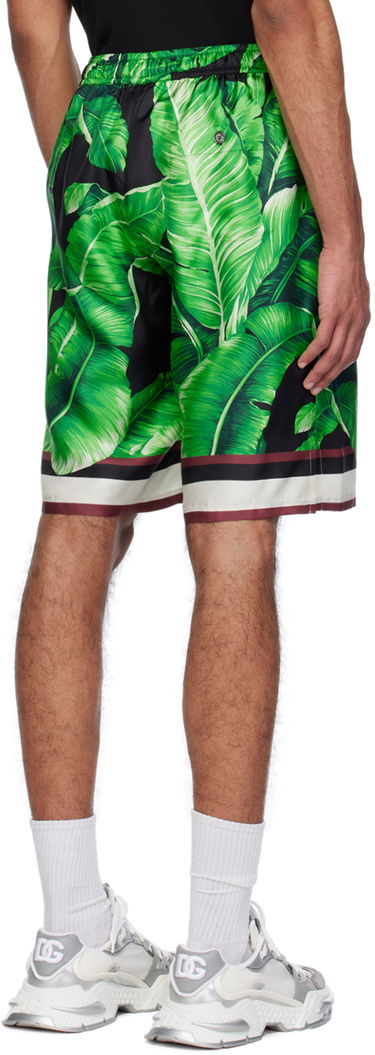 Shorts Dolce & Gabbana Printed Shorts Grøn | GV37ATIS1SG, 2