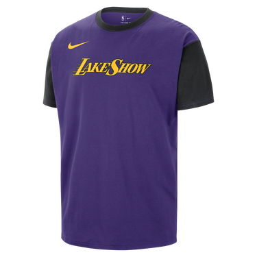 T-shirt Nike Los Angeles Lakers City Edition T-Shirt Lilla | HJ2462-504, 2