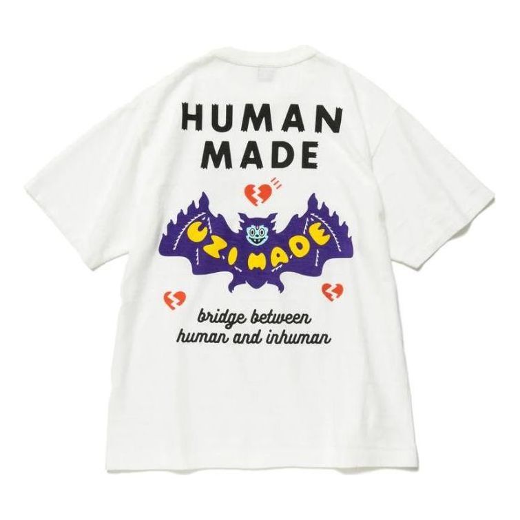 T-shirt Human Made HUMAN MADE x Uzi Made #1 Graphic T-Shirt Hvid | XX23TE006