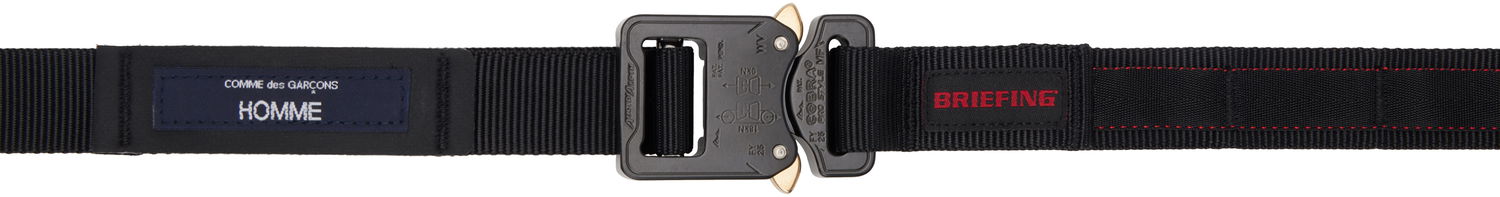 Bælter Comme des Garçons Homme Nylon Tape Belt Sort | HO-K301-051, 0