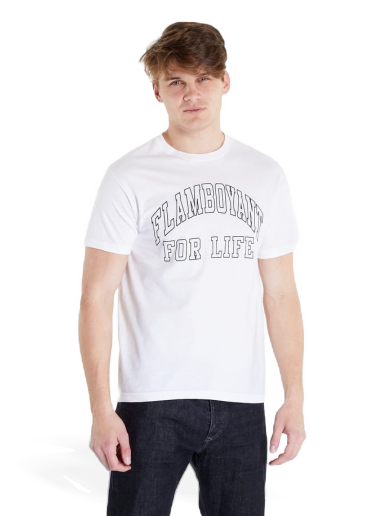 T-shirt Pleasures Flamboy And T-shirt Hvid | P22F066 white
