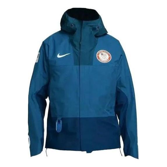 Vindjakke Nike ACG Olympic Chain Of Craters Jacket Blå | DD8845-492