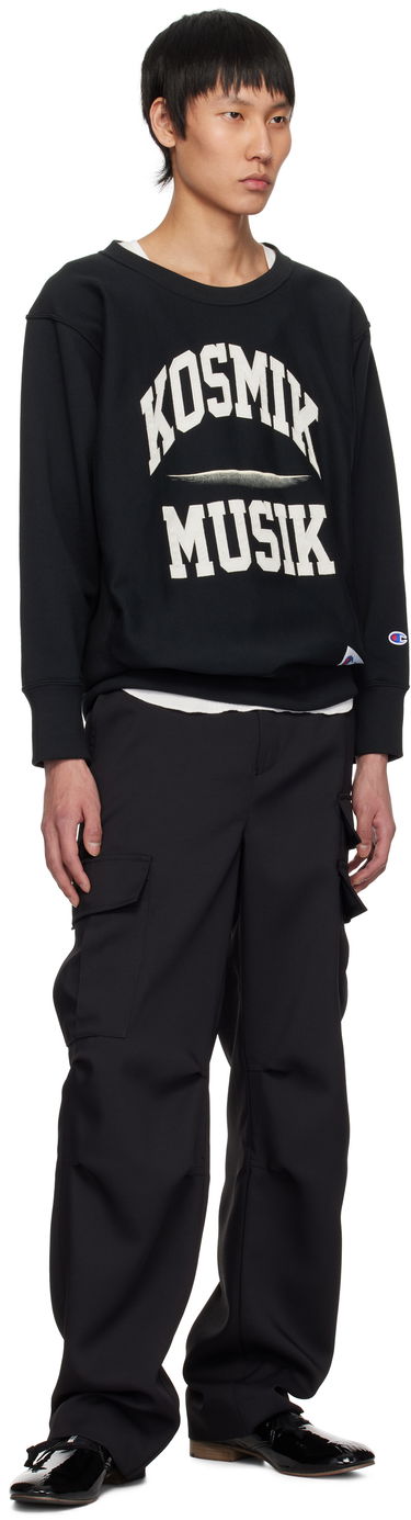 Sweatshirt UNDERCOVER Champion Edition Kosmik Musik Sweatshirt Sort | UC1E4809-2, 3