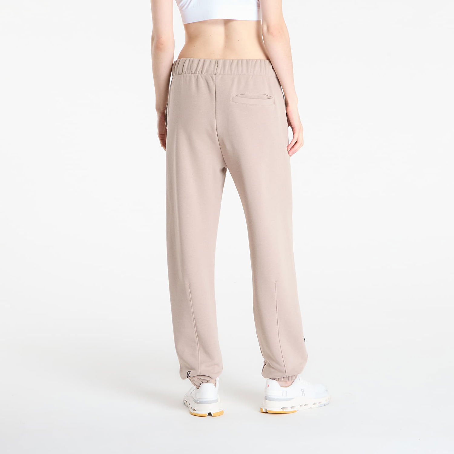 Bukser On Running Club Pants S Beige | 1WE10050603, 1