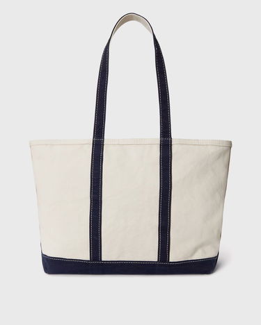 Mulepose Polo by Ralph Lauren Polo Ralph Lauren Canvas Tote Bag Mørkeblå | 405974612001, 1