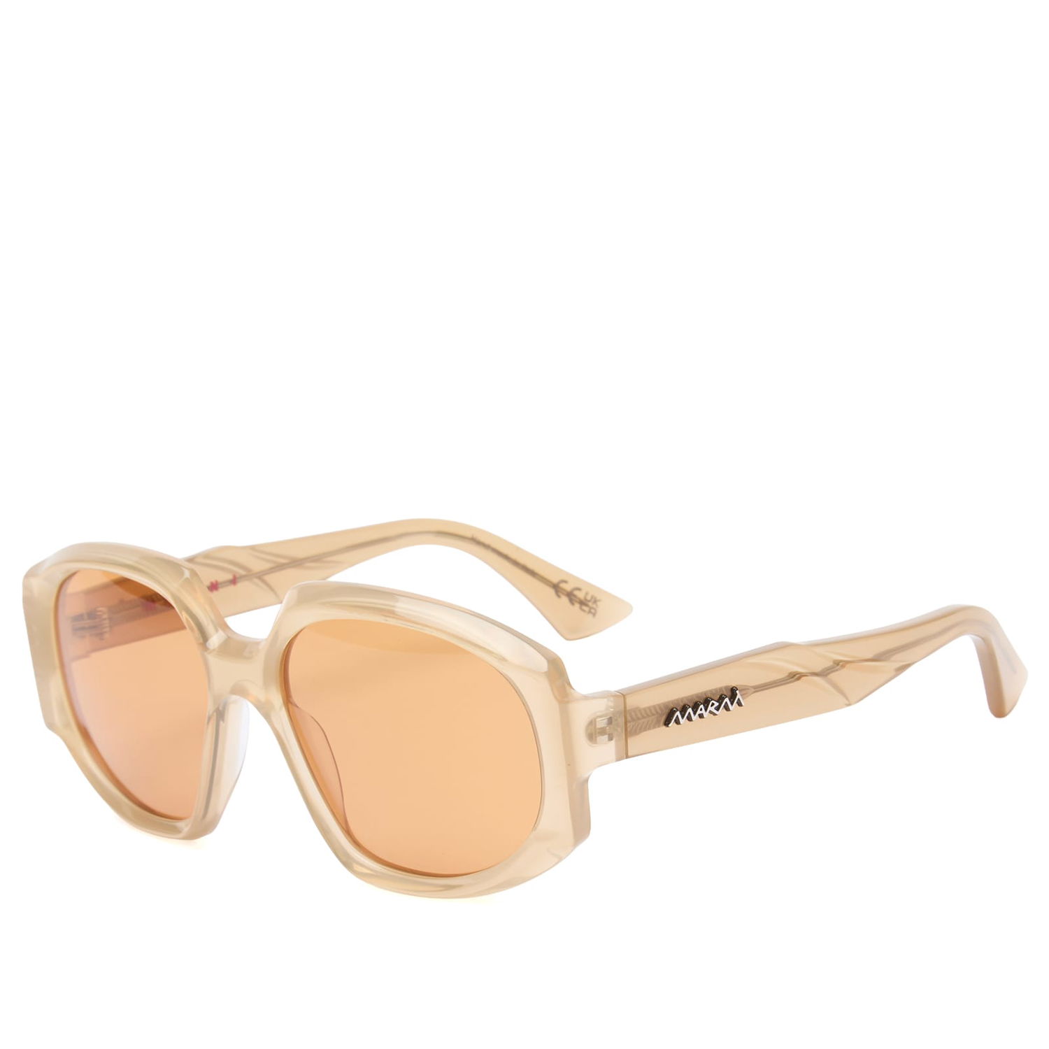 Solbriller RETROSUPERFUTURE Retrosuperfuture x Marni Arithiel Sunglasses Beige | 8059026145662, 1