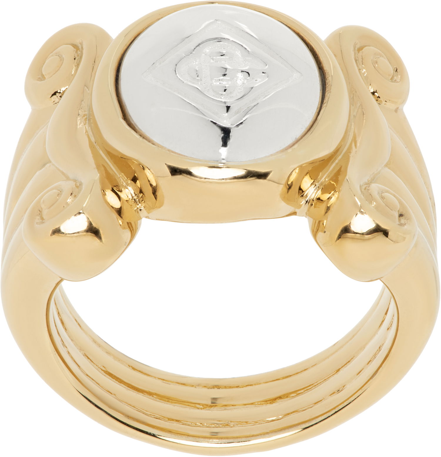 Ring Casablanca Column Ring with Cameo Metalisk | APS25-JW-253-03, 0