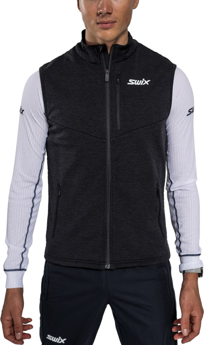 Vest SWIX Dynamic Midlayer Vest Sort | 10080-23-10000, 0