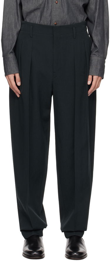 Bukser LEMAIRE Lemaire Tapered Trousers Grøn | PA1042 LF1123, 0