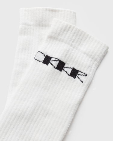 Sokker Rick Owens KNIT SOCKS -DRKSHDW KNEE HIGH SOCKS Hvid | DA01E3469-SOCKC-119, 2