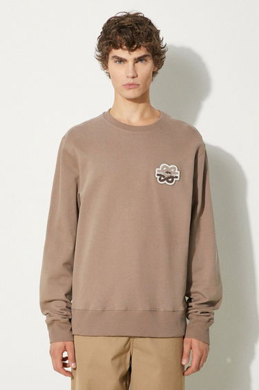 Sweatshirt Filling Pieces Gowtu Sweatshirt Beige | 74533921407, 0
