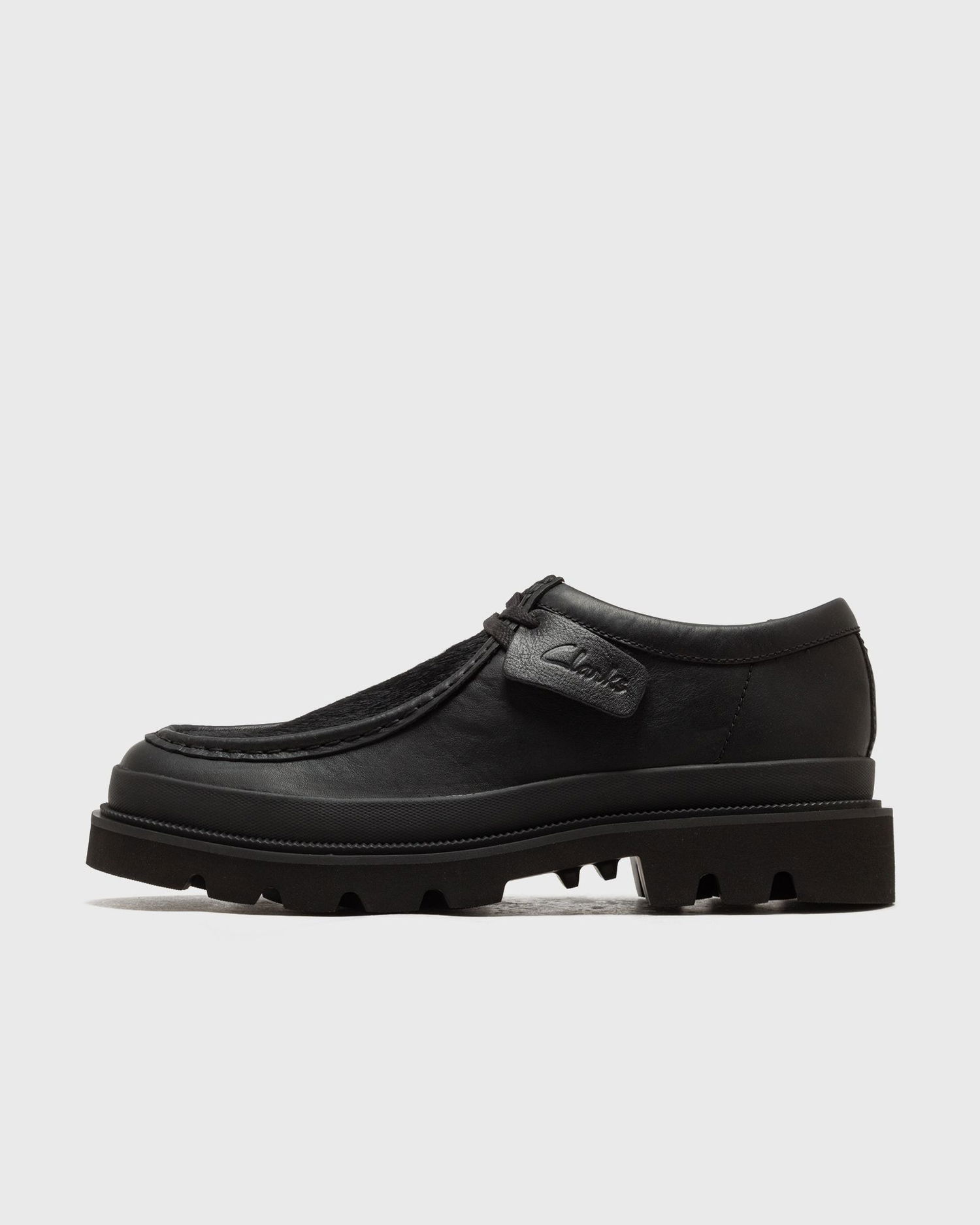 Sneakers og sko Clarks Badell Seam Lug Sole Shoe Sort | 26183896, 1