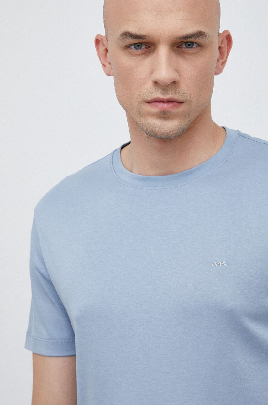 T-shirt Michael Kors Sleek My Crew T-Shirt Blå | CF15FJ2C93, 0