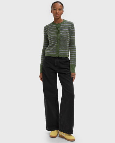 Sweater envii Striped Long Sleeve Cardigan Grøn | E25300028-CLR002348, 1