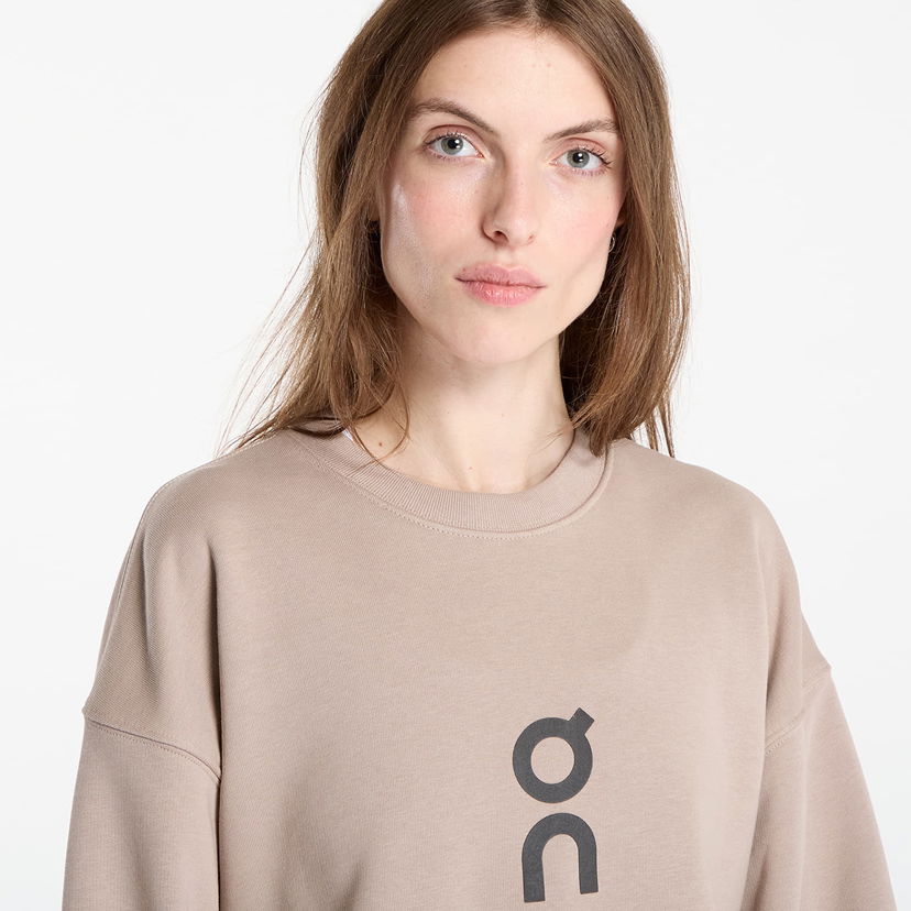 Sweatshirt On Running On Club Crew Sweatshirt XS Beige | 1WE10470603