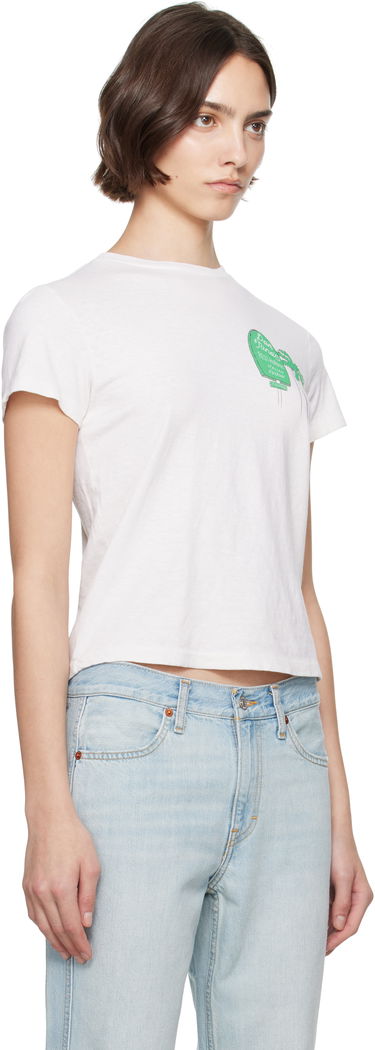 T-shirt RE/DONE Re/Done Classic 'Dan Tana's' Sign T-Shirt Hvid | 024-02WCGT337, 1