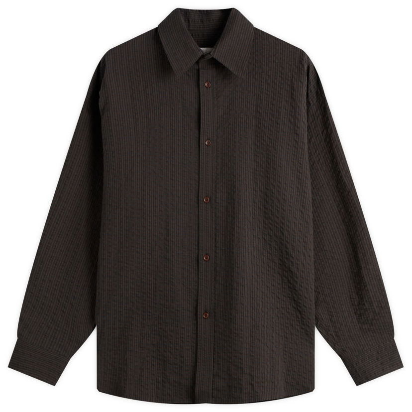 Skjorte sage NATION Chisholm Check Shirt Mørkeblå | S075-NBC