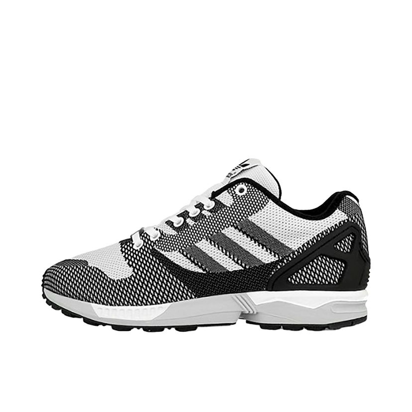 Sneakers og sko adidas Originals ZX Flux Weave White Black Onix Grå | B34897